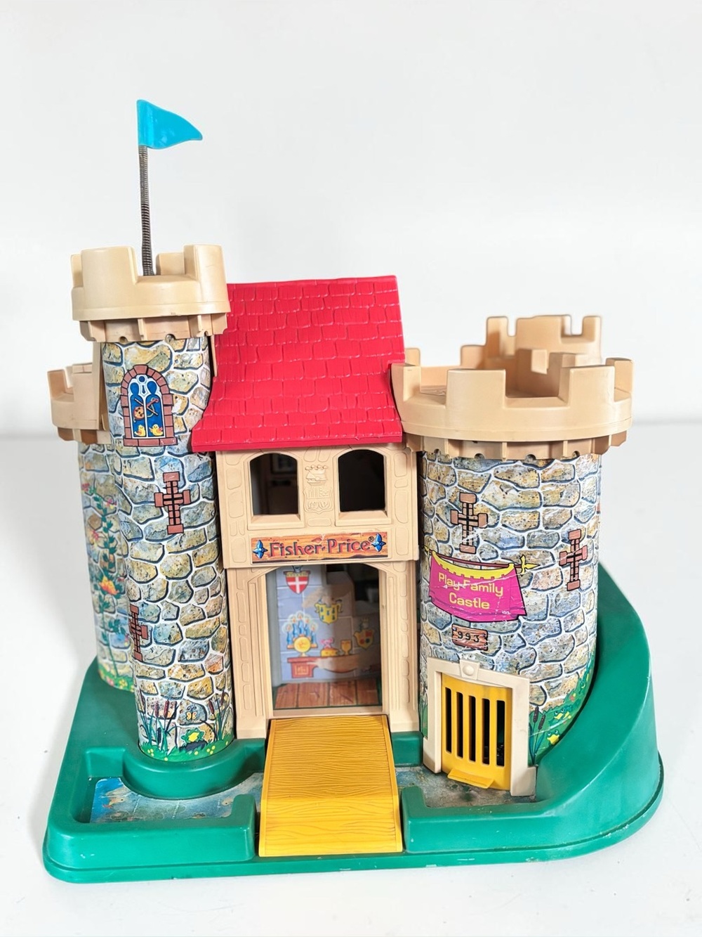 1974 Fisher Price Play Family Castle Vintage